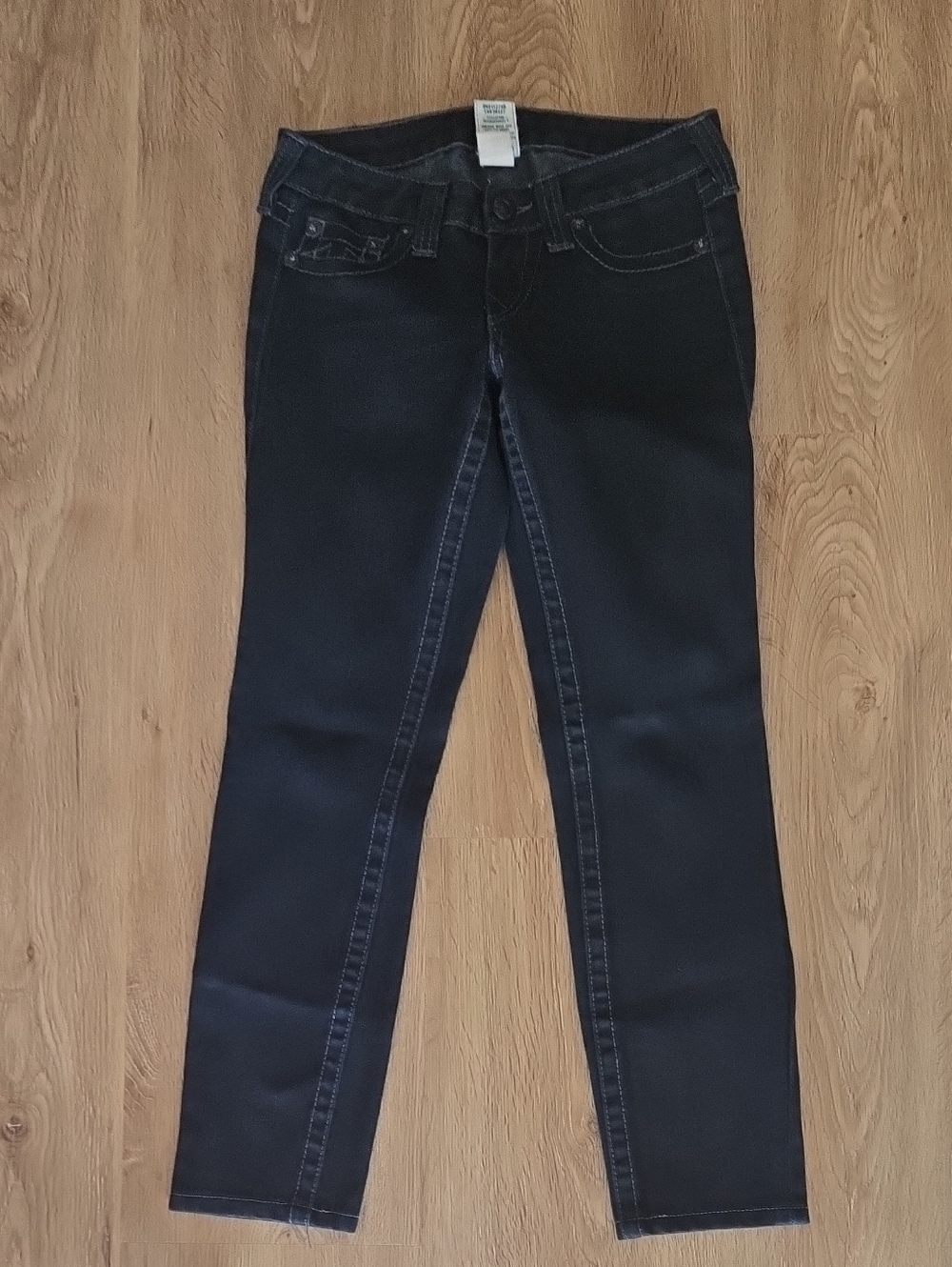 True Religion Women's Dark Indigo Skinny Jeans